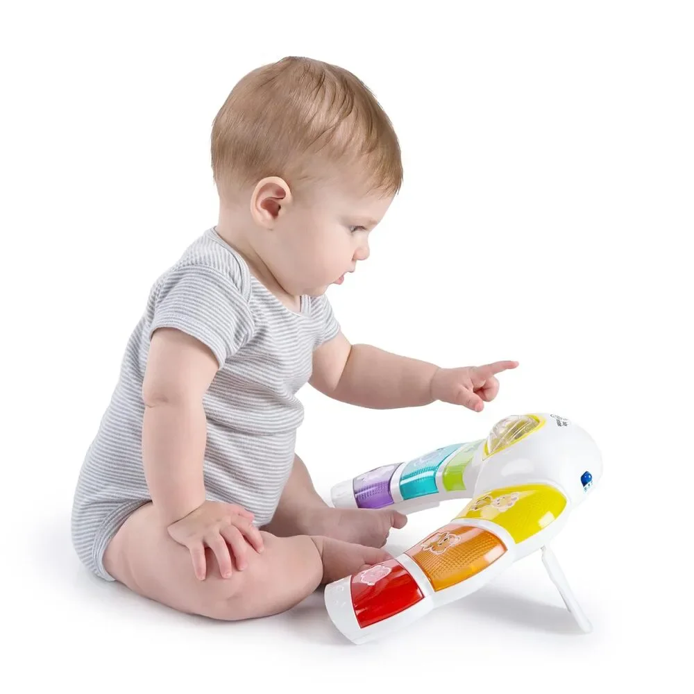 Baby Einstein Glow & Discover Light Bar Musical Animal Learning Toy- Ages 3 Mo